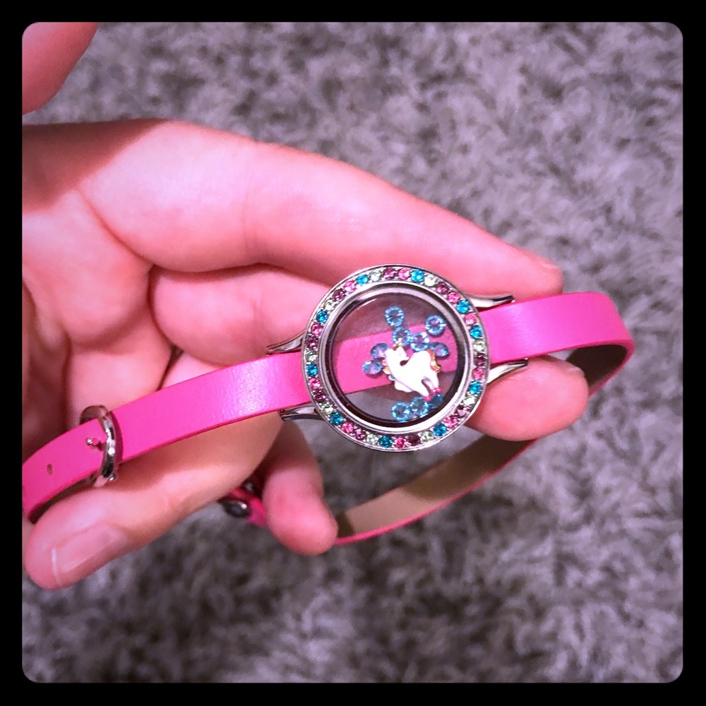 Origami owl unicorn bracelet